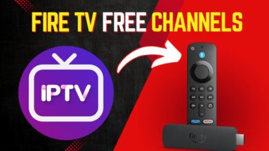 Fire TV with free IPTV channels