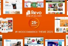 Revo Nulled Multipurpose Woocommerce Wordpress Theme