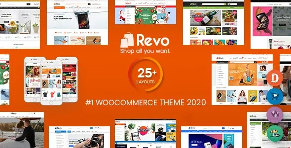 Revo Nulled Multipurpose Woocommerce Wordpress Theme