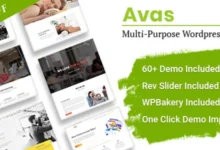 Avas Nulled Multi Purpose Elementor Wordpress Theme