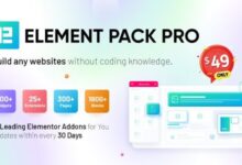Element Pack 7 6 1 Nulled Addon For Elementor Page Builder Wordpress Plugin
