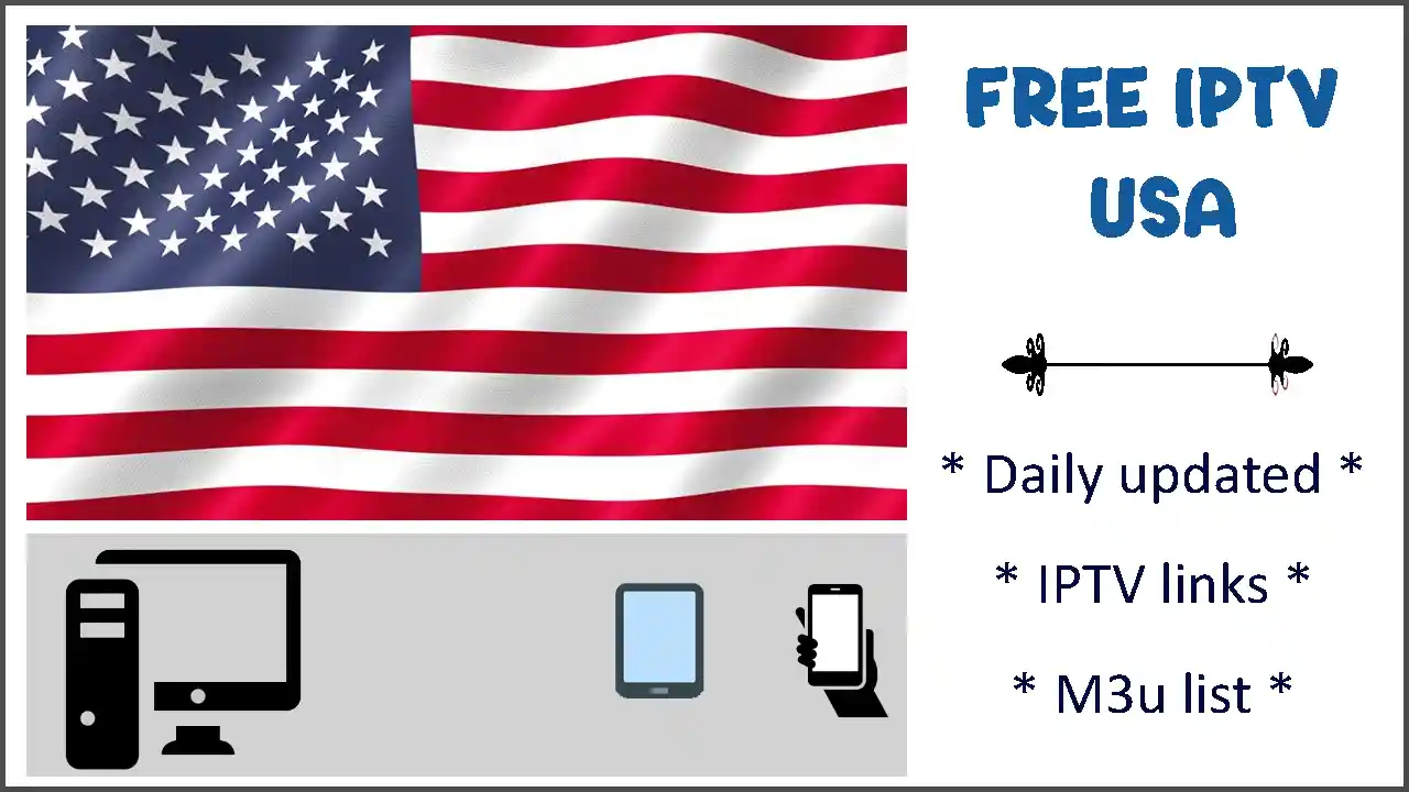 IPTV Usa M3u Free Playlist update Daily 15-02-2026 3 free iptv usa
